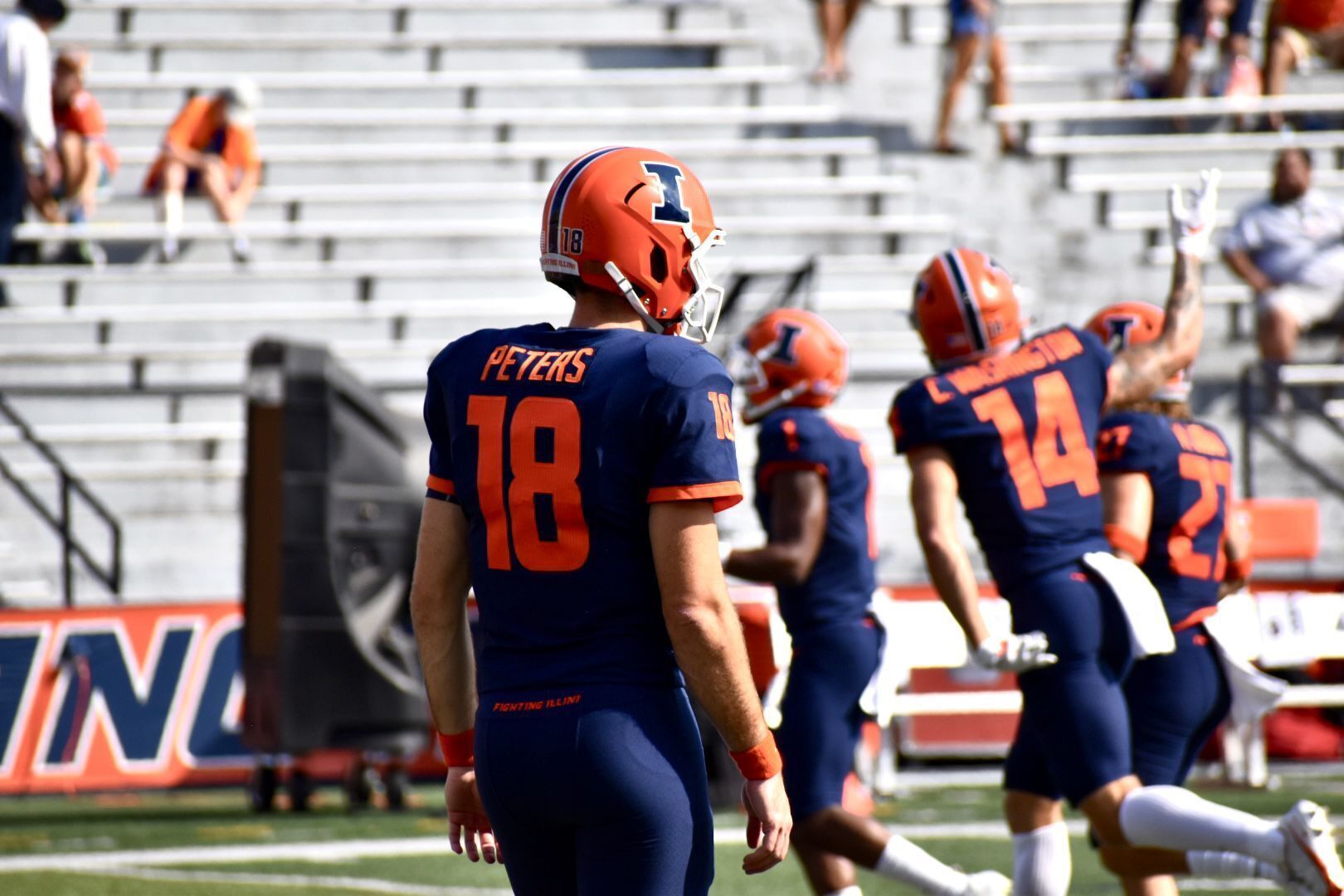 PHOTOS: Illinois hosts Wisconsin for homecoming
